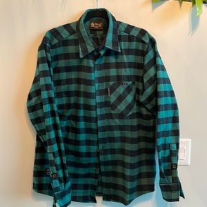 Fitted Slim Vermont Flannel Shirt - USA Made